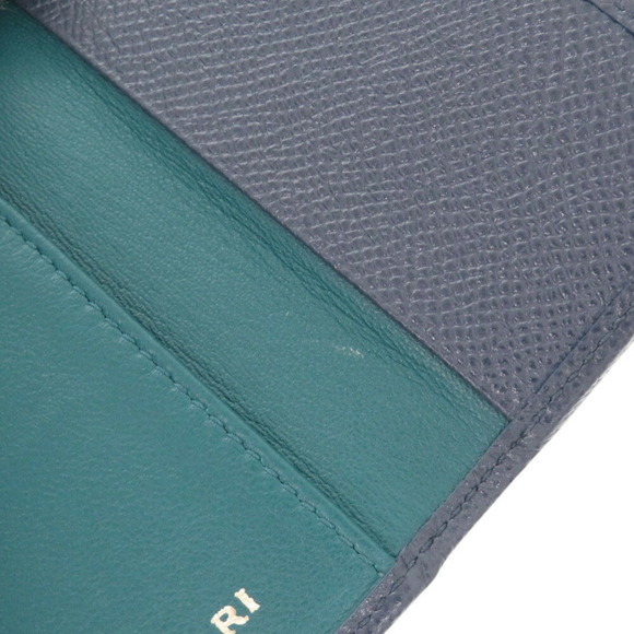 Bvlgari Men's Blue Leather 6-Key Case (1469) - Picture 10 of 11